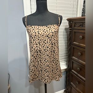 White Birch leopard Print Tank